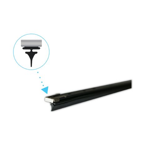 Gommini universali 13300 spazzole tergicristallo rotaia 61 cm ritagliabili MAD