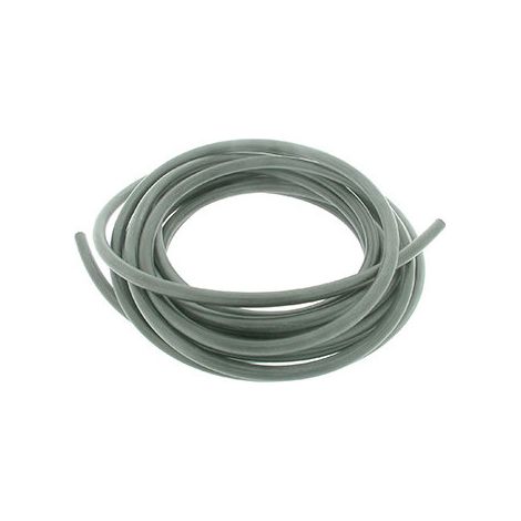 Durite carburant grise en caoutchouc longueur 15m diamètre extérieur 5,2mm - intérieur 2,4mm