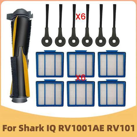 1 Farbset: siehe Foto. Material: Kunststoff und Stoff. Kompatibel mit Shark IQ RV1001AE und RV10.