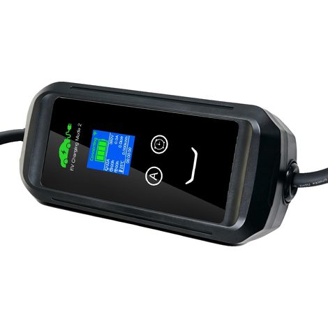 Tragbares Ladegerät für Elektrofahrzeuge, App-gesteuert, Schnellladekapazität, 22 kW, 7 m (1/2)