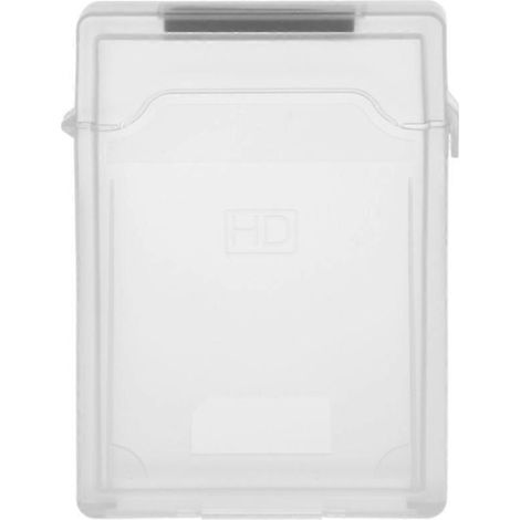 Boîtier externe pour disque dur SATA IDE 2.5 pouces, étui de protection pour SSD SATA, coffret de rangement pour HDD interne, boîte de transport sécurisée pour disque dur portable. (1/4)