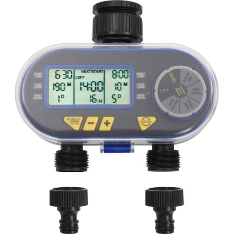 Maison Exclusive - Timer per Irrigazione Automatico Digitale a Doppia Uscita (1/5)