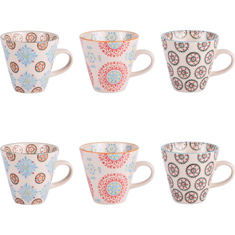 Table Passion - Coffret 6 tasses Bohème 17 cl (1/2)