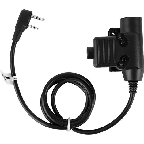 Câble U94PTT, prise Z Tactical Bowman Elite II HD01 02, talkie-walkie de ciblage Kenwood 2, casque C2112A (1/5)