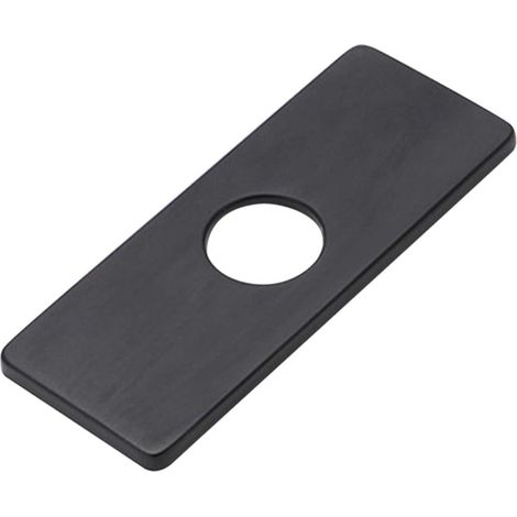 YMYNY - Cubierta para orificio de fregadero, placa de cubierta para grifo de cocina para lavabo de baño, embellecedor para grifo de baño de níquel cepillado (1/5)
