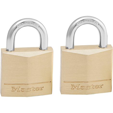 Master Lock Brass Padlocks - 30mm Keyed Alike, Durable Security