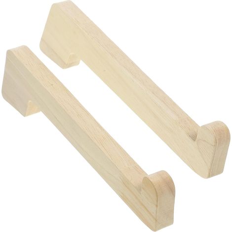 Support pour Ordinateur Portable Support sur Table pour Laptop et Tablette en Bois Stable et Léger, Lot de 2 Pièces, pour Bureau ou Chambre (1/5)