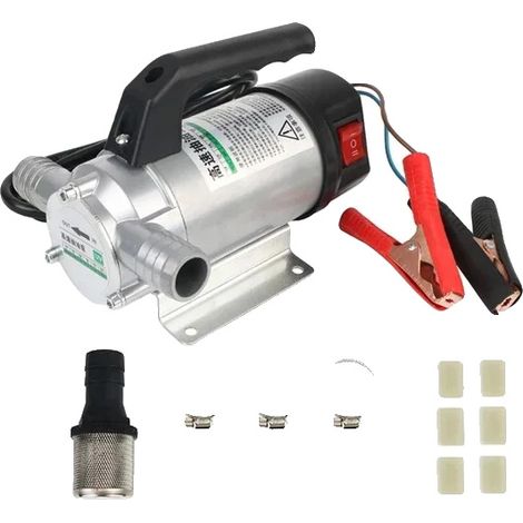 Pompe de Transfert de Carburant, Débit Élevé, Fonction Auto-Amorçante, 24V (1/2)