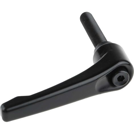 Levier de serrage RS PRO, , filetage M12, Mâle L. 63mm ( Prix pour Paquet de 2 )