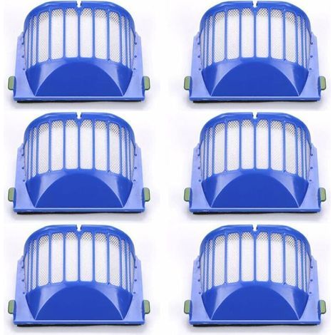 6 Pièces Filtres de Remplacement pour Roomba 500 600 Série (1/5)