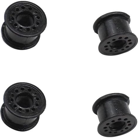 4 pezzi Cavo leva cambio portatile guarnizione in plastica nera 4S6P7412AA per Fiesta Focus (1/5)