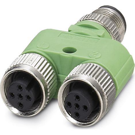 Phoenix Contact 1683468 Sensor-/Aktor-Verteiler und Adapter M12 Adapter, Y-Form  Polzahl Sensoren: 5