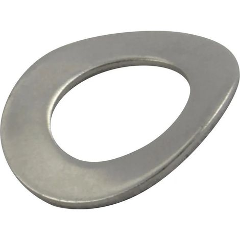 Rondelles élastiques ondulées M16 DIN 137 en acier inoxydable A2, lot de 50 (1/4)