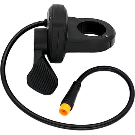 Poignée d'accélérateur à action rapide pour vélos électriques TT-008, connecteur M8 étanche, poignée d'accélérateur au pouce pour vélo électrique - JBMEDIA (1/4)