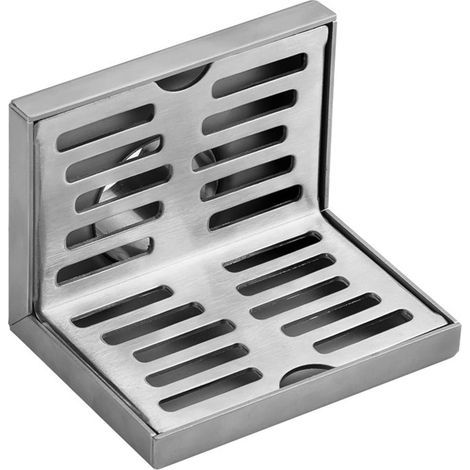 Seitlicher Ablauf, Duschablauf aus Edelstahl 304, Schneller und gleichmäßiger Wasserablauf für Badezimmer (5 Zoll für 0 mm Rohr) (1/5)