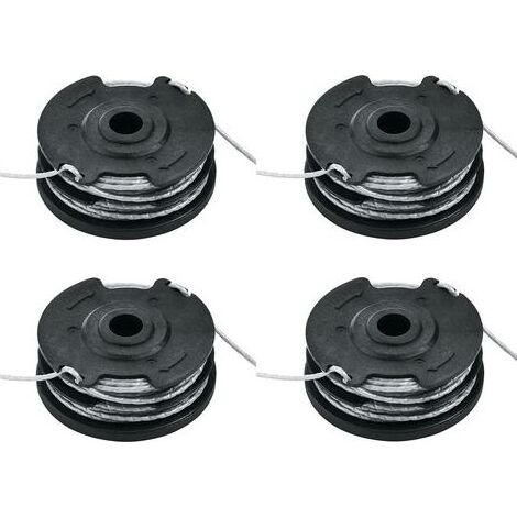 Bosch F016800351 Nachfüllpackung und integrierte 6 m lange Spule mit 1,65 mm Durchmesser Faden für Rasentrimmer (1/5)