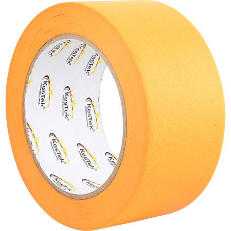 KesTek Malerband Goldband 50mm x 50m Profi Abdeckband (1/3)