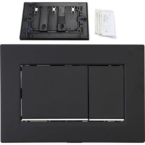 La plaque d'actionneur à double chasse d'eau est compatible avec la plaque de chasse d'eau Geberit sigma30 115.883.km.1 pour toilettes, l'actionneur de chasse d'eau dissimulé pour toilettes murales Ge (1/4)