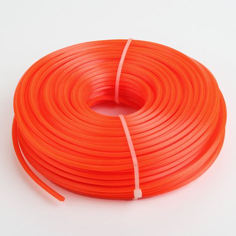 APEX Fil de coupe-bordures universel 2,4 mm x 100 m, en nylon rond, pour pelouses et jardins. (1/5)