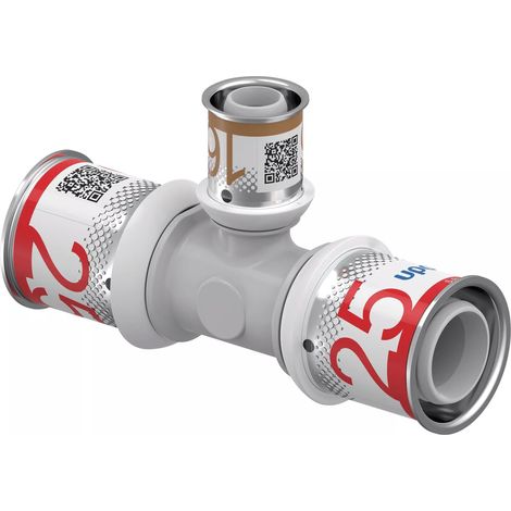 Uponor S-Press PLUS Raccordo a T ridotto PPSU 25-16-25, 1039955