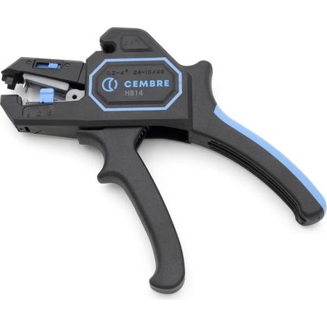 Pinza per spelatura automatica per cavi da 0.2 a 6.0 mmq Cembre HB14