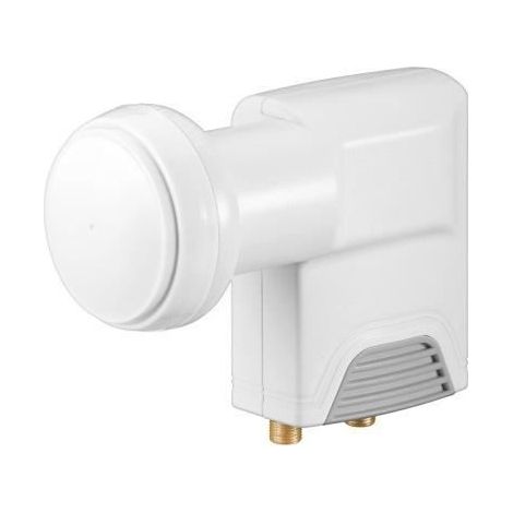 Alpexe® Tête LNB, facteur de bruit 0,1dB, 2 connecteurs plaqués or étanche contre les intempéries et protégé en cas d'arrachemen