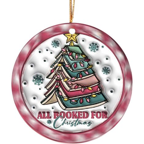Pendentif De Noel - En Bois Naturel - Pour Arbre De Noel Ou Décoration Murale Intérieure - Lot De 1 (1/4)