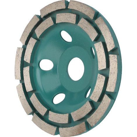 Meule diamantée segmentée 12522,2 mm, disque de coupe pour béton, marbre et granit (1/5)