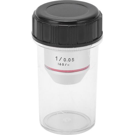 1x RMS 195 mm achromatisches Objektiv für biologische Mikroskope, achromatisches Objektiv mit Gewinde (1/5)