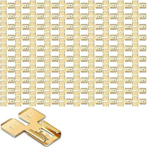 Connecteur à double cosse arrière à déconnexion rapide, adaptateur de borne électrique bidirectionnelle mâle/femelle A (1/5)