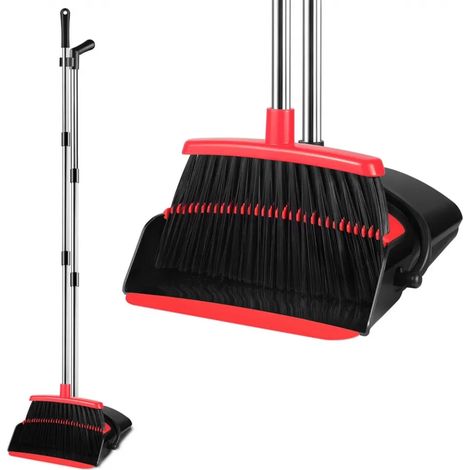 Cepillo y Paleta de Limpieza - Mango Telescópico Ajustable 86-130 cm - Para Cocina Oficina Hogar - 1 Unidad (1/5)