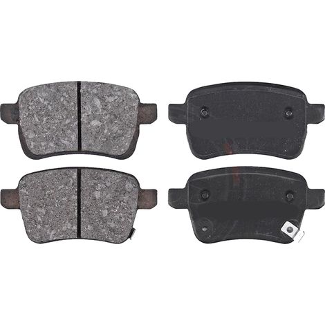 KIT PASTIGLIE FRENO POSTERIORI compatibile con OPEL CORSA E (X15) / PASTIGLIE FRENANTI AUTO OEM P 59 086, / SOSTITUZIONE DIRETTA / BASSA POLVERE / SILENZIOSO