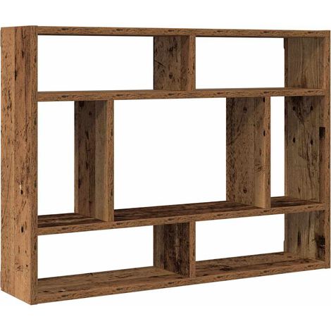 Mensola a Muro Legno Antico 75x16x55 cm in Legno Multistrato vidaXL (1/5)