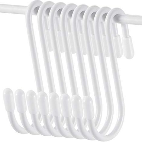 Lot de 36 crochets en forme de S pour suspendre des chaussettes de cuisine, des ustensiles de cuisine, des placards de salle de bain, de chambre à coucher, de poêle (1/5)