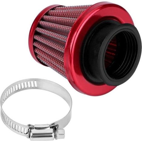 Kit d\'admission de filtre à air de 38mm pour moto hors route VTT Quad Dirt Pit Bike Rouge-Ywey (1/5)
