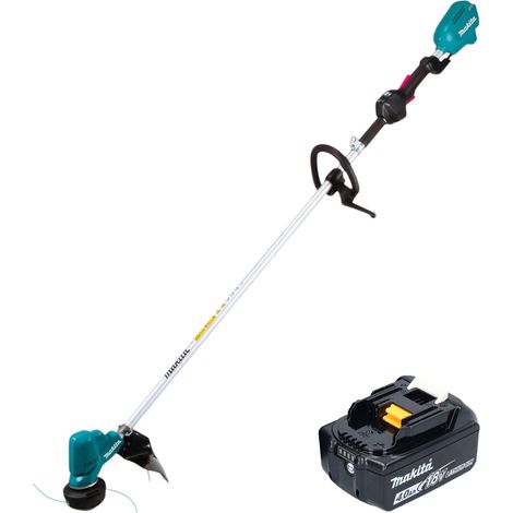 Coupe-bordures sans fil Makita DUR 190 LMX9 18 V 300 mm sans balais + 1 batterie 4,0 Ah - sans chargeur