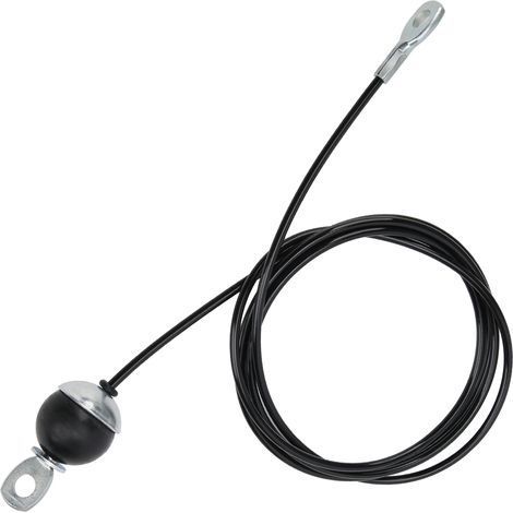 Ersatz-Stahlseil für Gewichtheber-Rollen, 3 Meter, kompatibel mit Heimfitnessgeräten und Fitnessgeräten (1/5)