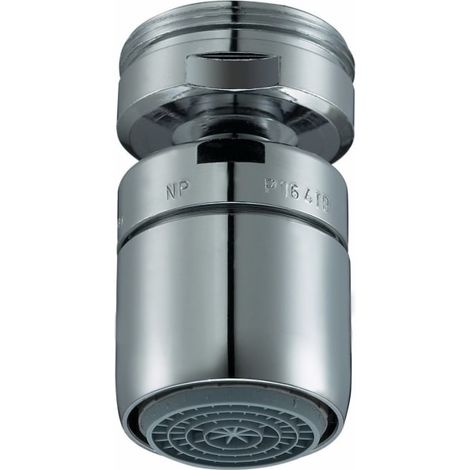Neoperl CASCADE SLC Strahlregler mit Kugelgelenk, M24x1 (1/4)