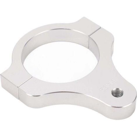 Zoternen Borne de direction Franche de fourche de colonne de montage vibrations Réduction du support de support de support léger pour moto 56 mm (1/4)