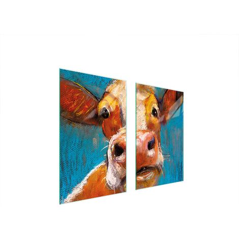PIASTRA PROTETTIVA IN VETRO PER STUFA 75x52 COW (1/5)