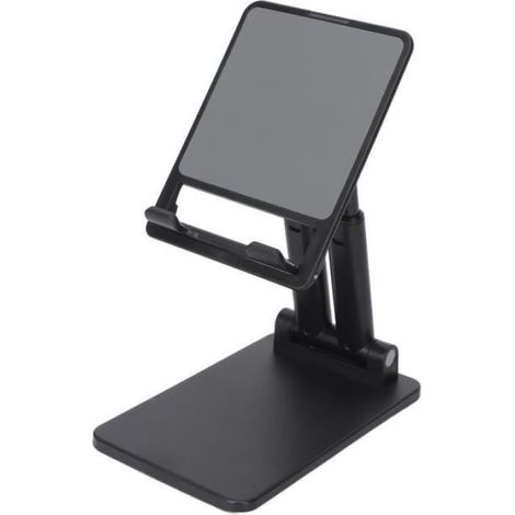 Support Téléphone Portable - Réglable En Hauteur Et Angle - Pour Bureau Et Table - Compatible iPhone Et Tablettes Jusqu'à 12,9 Pouces - 1 Pièce