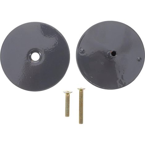 de recouvrement de trou de porte NUOBESTY 2 5 8 métal noir (1/5)