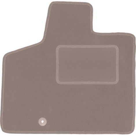 Beige Fahrermatte für: Lancia Voyager Minivan (2008-2016)