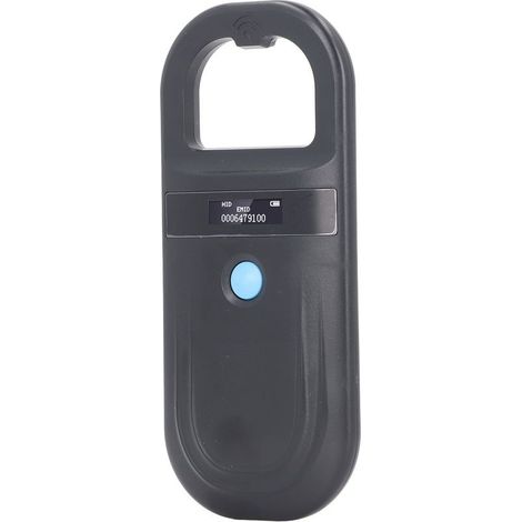 Lecteur d'identification d'animal 134,2KHz, ISO11784 85 FDX B EMID, scanner de puce pour étiquette d'animal domestique, charge USB, buzzer intégré (1/5)