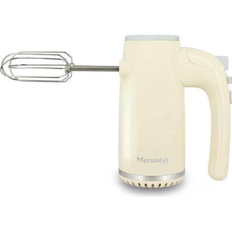 Batteur électrique - 400W - 5 vitesses, RETRO (1/2)