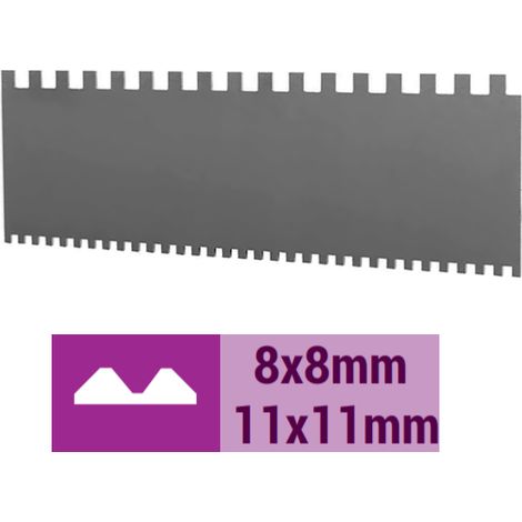 Double peigne pour Colombo RAIMONDI 8 x 8 mm & 11 x 11 mm