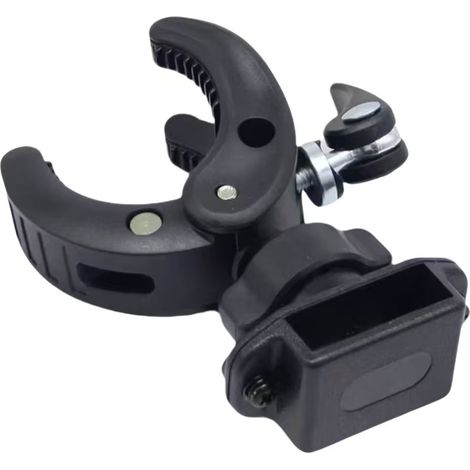 Vehicle-mounted walkie-talkie back clip bracket suitable for motorcycle and electric vehicle handlebars (1/4)