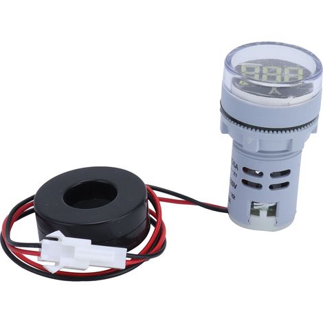 Ampèremètre numérique universel avec voyant lumineux, 220 V CA, AD16-22DSA