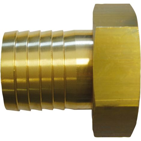 BOUTTÉ Nez de robinet cylindrique à écrou 6 pans, F50x60, pour tuyau de Ø40, avec joint