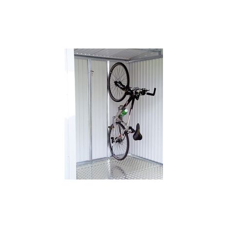 Porte-vélos Bike Max pour abri EUROPA – Rangement pour 2 vélos – Acier galvanisé – Charge maximale 100kg – Biohort